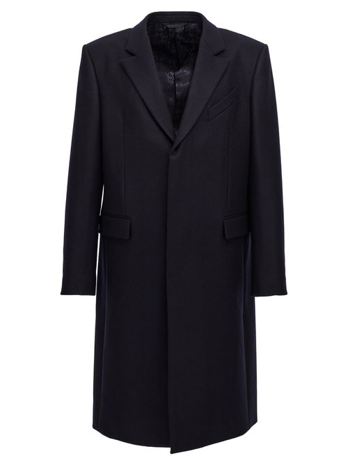 Single-Breasted Long Coat Coats, Trench Coats