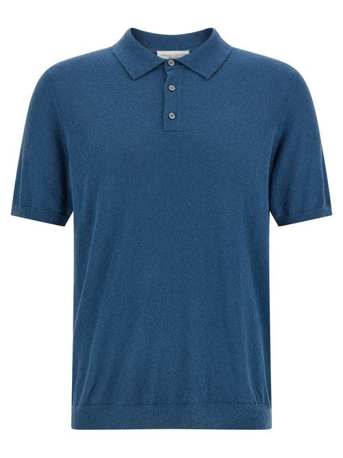 Spongy Effect Polo Shirt