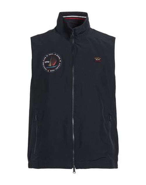 Man Vest Midnight blue Size L Polyester