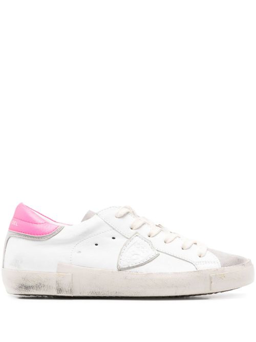 Prsx leather sneakers - White