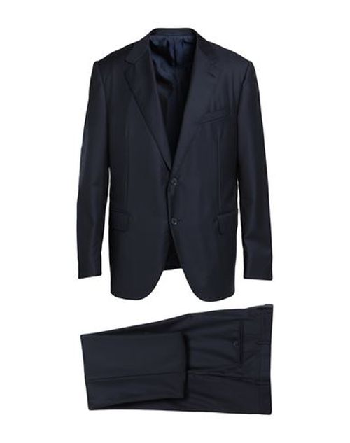 Man Suit Midnight blue Size 46 Wool