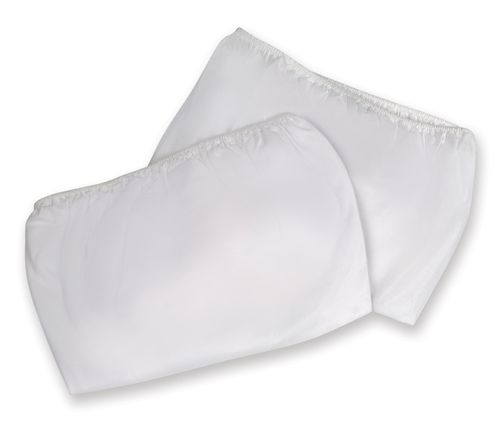 Fitted Bassinet Sheets For Elite Oval Baby Bassinets - White