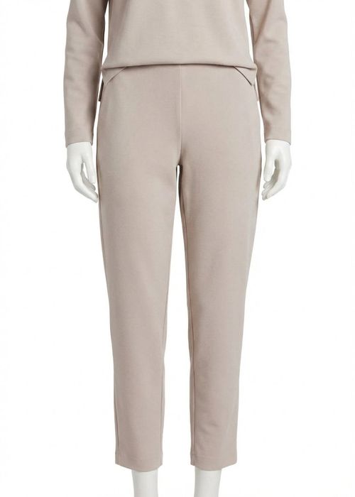 Barrel Leg Pant In French Grey