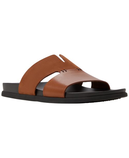 Men's Marcelo Flat Sandals - Cognac