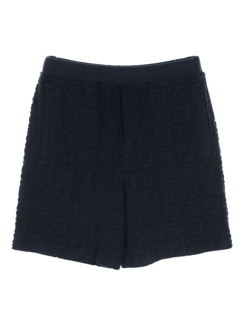 2010s FF-jacquard shorts - Blue