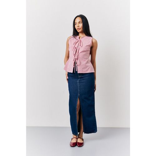 Tall Denim Maxi Skirt