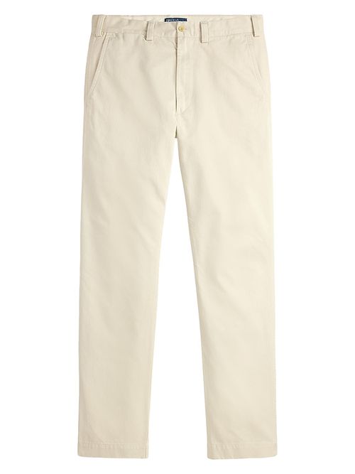 Men's Salinger Cotton Twill Straight-Leg Pants - New Stone