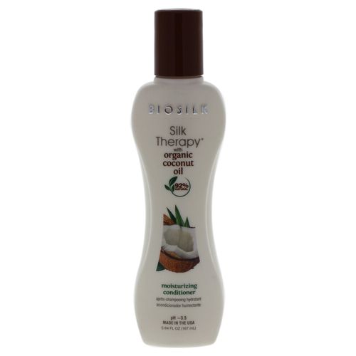 Biosilk Silk Therapy with Coconut Oil Moisturizing Conditioner - 5.64 oz Conditioner