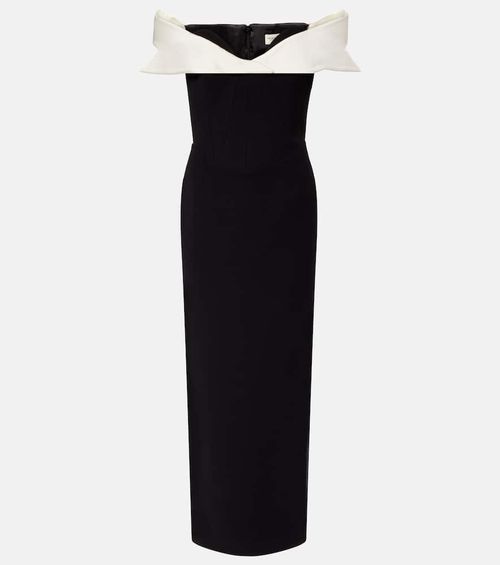 Jacqueline off-shoulder midi dress