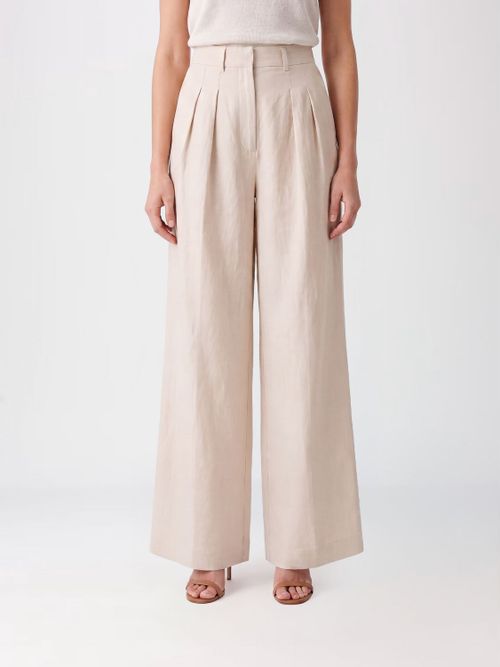 Pants Woman color Natural