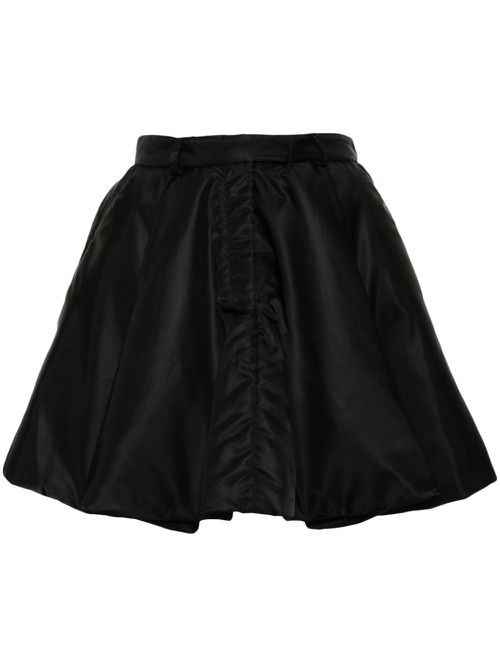 Padded mini skirt - Black
