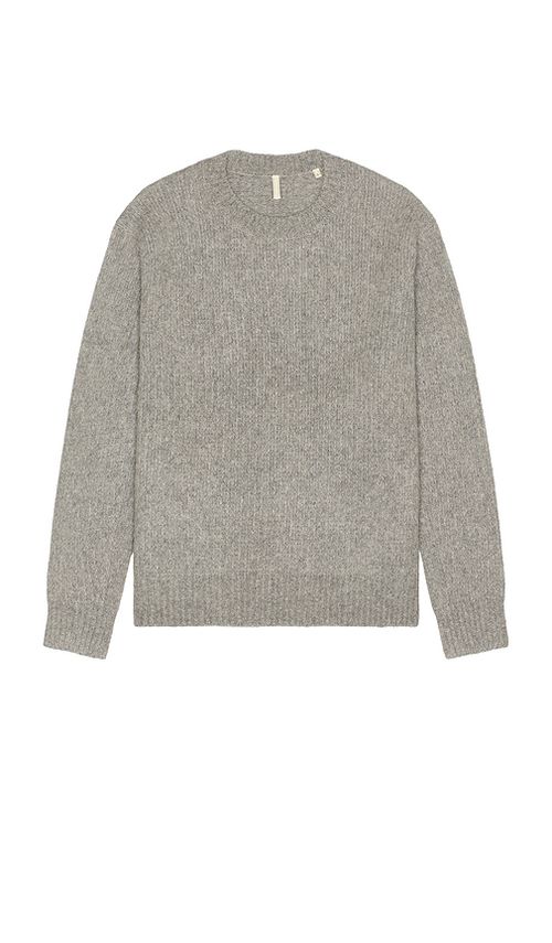 Sunflower Yak Sweater in Light Grey. - XXL/2X also in L, M, S, XL/1X