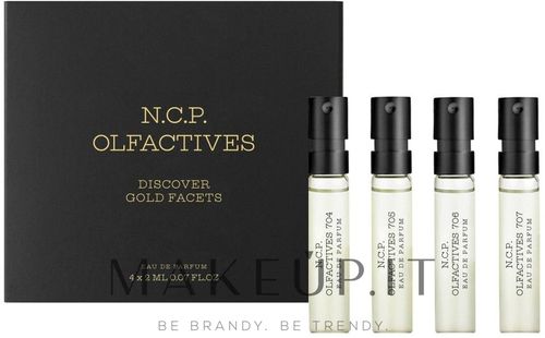 N.C.P. Olfactives Discover Gold Facets Set edp/4x2