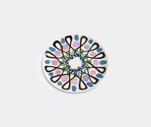 'pink Swirl' Dinner Plate