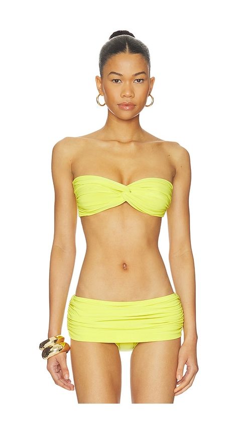 Norma Kamali Johnny D Bra in Yellow. - XXS also in XS, S