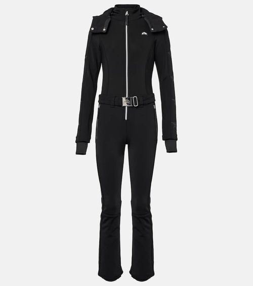 Belted ski suit