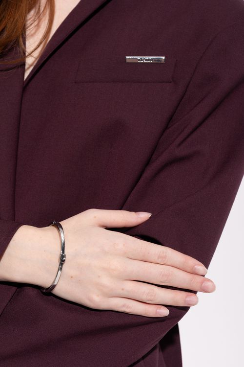 Bracelet With Logo, Women's, Silver