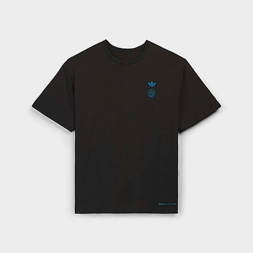 Men's Originals x Bad Bunny DTmF Paris Graphic Oversized Heavyweight T-Shirt in Black