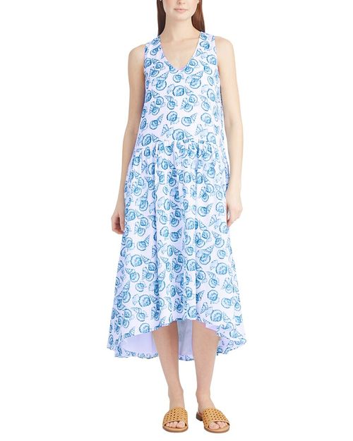Skipper V-Neck Midi Dress