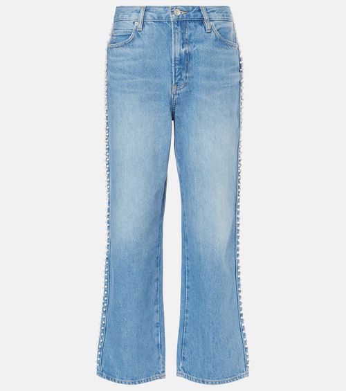 Atelier Le Jane embellished cropped jeans