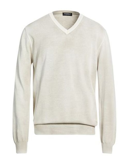 Man Sweater Light grey Size 42 Cotton