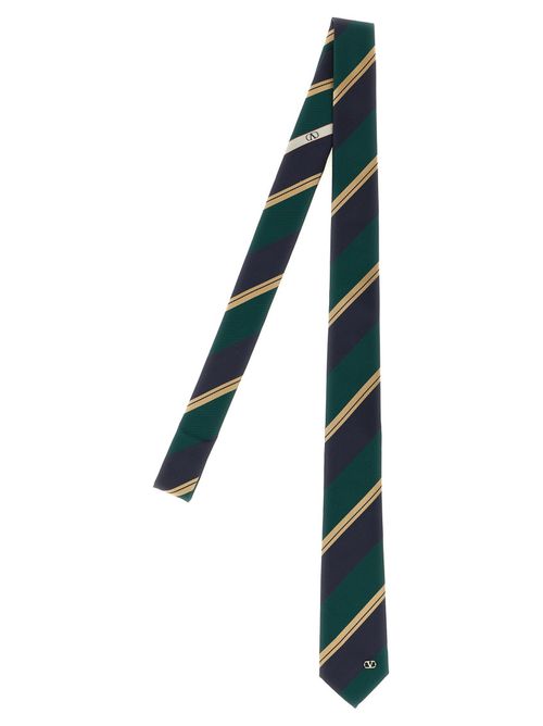 Multicolor Stripes Tie
