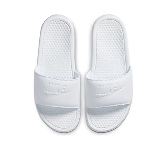 Nike Benassi Women's Slide Sandals White