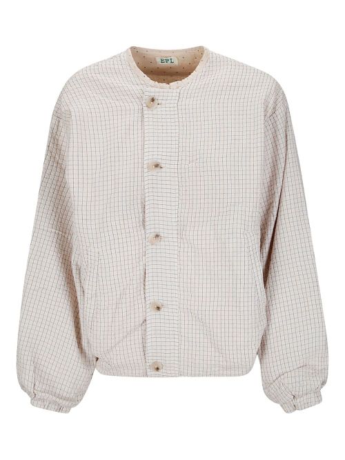 EPL checkered bomber jacket - Neutrals