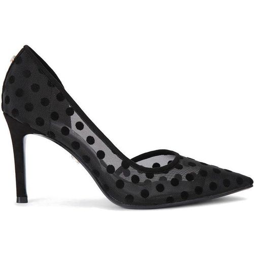 Carvela Women's 'Positano D Orsay Polka' Fabric Heels in Black