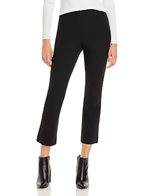 Cropped Flare Leg Pants