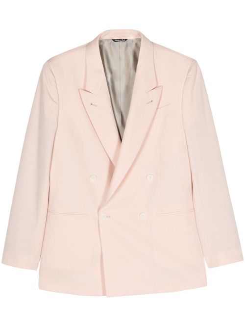 Double-breasted peak-lapels blazer - Pink