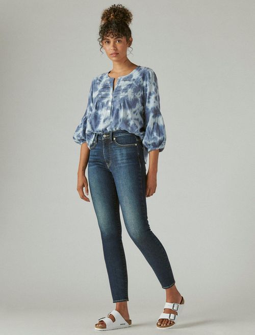 Women's High Rise Curvy Skinny