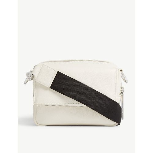 Womens White Bibi Leather Crossbody bag 
