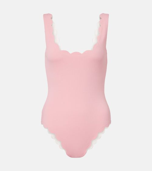 Palm Springs scalloped swimsuit