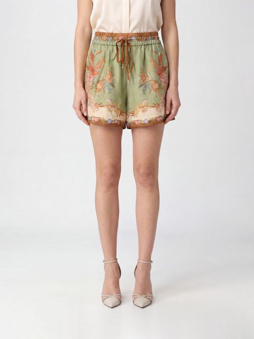 Shorts Woman color Kaki