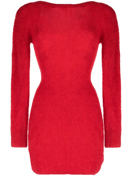 Tunia brushed minidress - Red