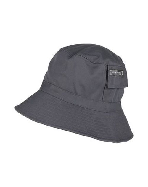 Woman Hat Charcoal Size M Polyester, Cotton
