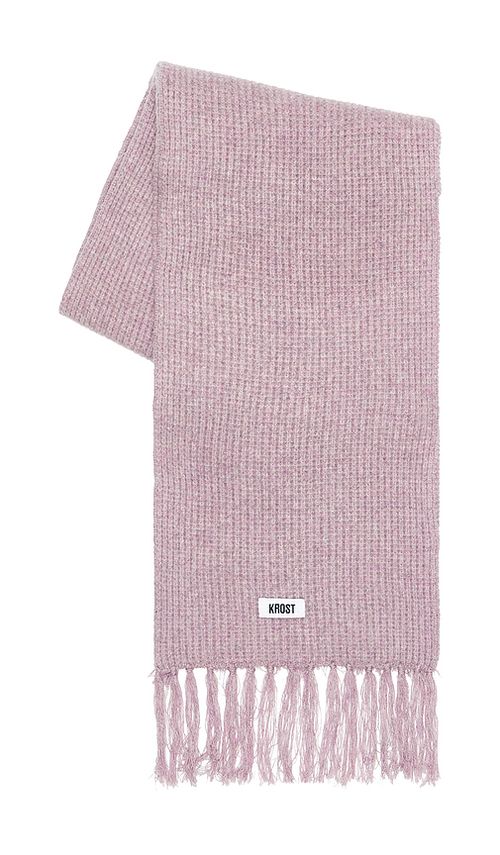 KROST Wool Speckle Scarf in Purple