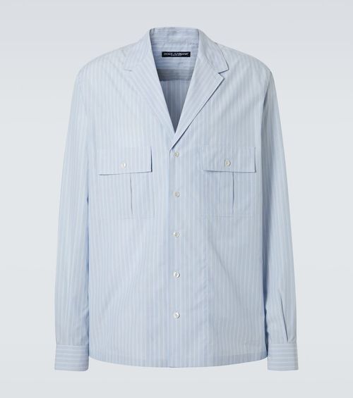 Striped cotton shirt