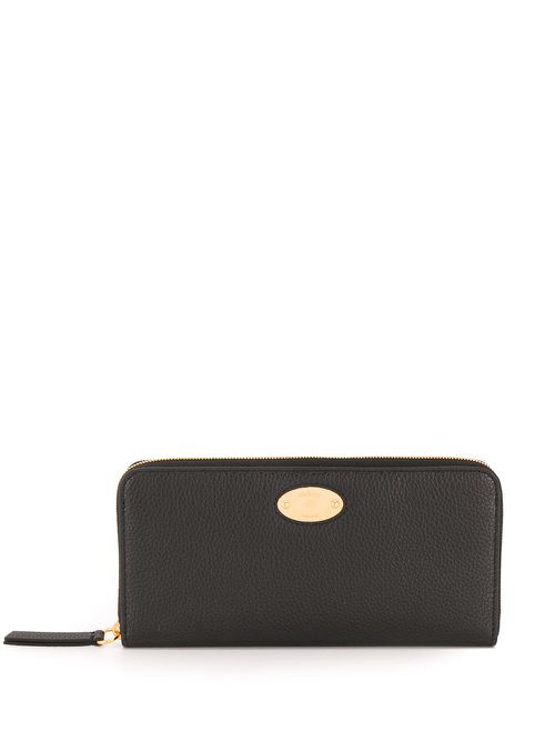 Zip-around wallet - Black