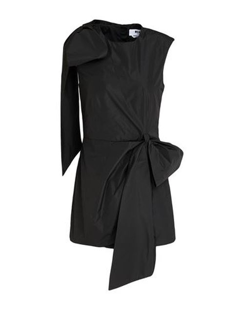 Woman Mini dress Black Size 4 Polyester