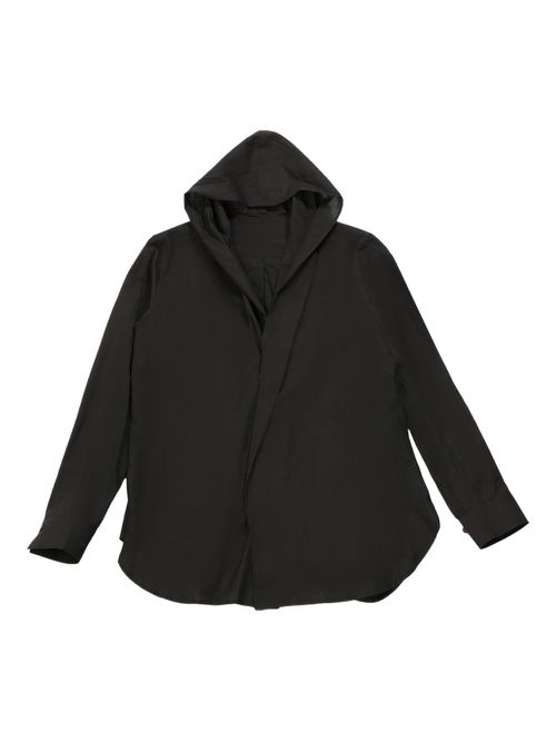 Yohji Yamamoto cotton hoodie - Black