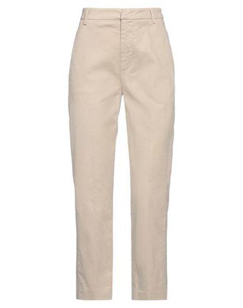 Dondup Woman Pants Beige Size 24 Cotton, Elastane