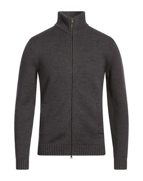 Man Cardigan Grey Size 40 Virgin Wool