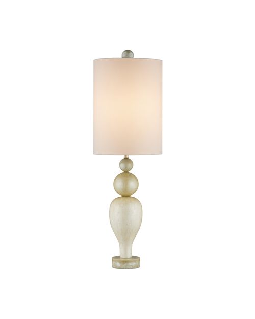 Warm Ivory Light Olive Table Lamp from the Hutson Table Lamp Collection