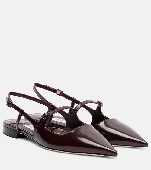 Didi patent leather slingback flats