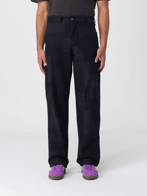 Pants Men color Blue