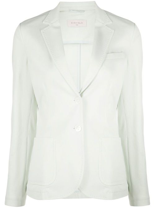 Single-breasted blazer - Green