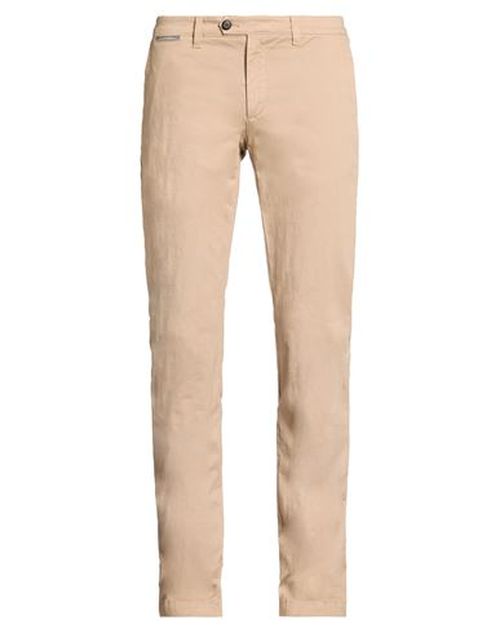 Man Pants Beige Size 30 Cotton, Elastane
