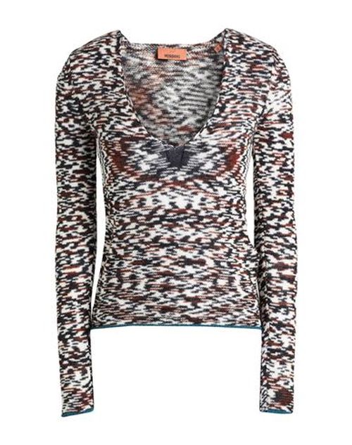 Woman Sweater Dark brown Size 4 Cashmere, Wool